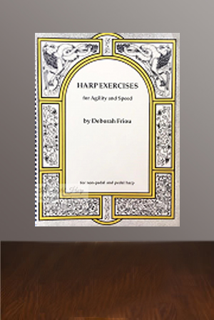 指法書（踏板、半音豎琴通用）